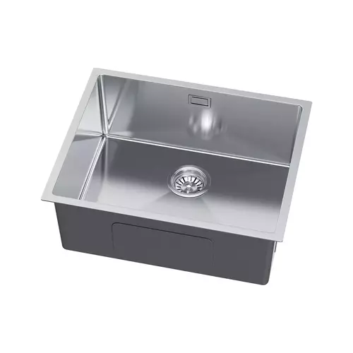 Zdjęcie produktu Zlewozmywak stalowy Ohio inox podwieszany jednokomorowy 54 x 44 cm 2