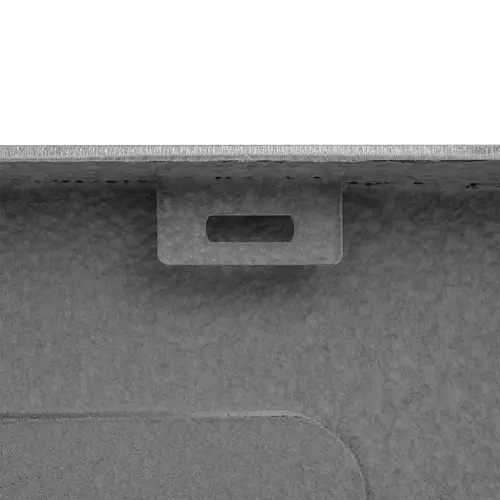 Zdjęcie produktu Zlewozmywak stalowy Vivi inox podwieszany jednokomorowy 47 x 45 cm 10