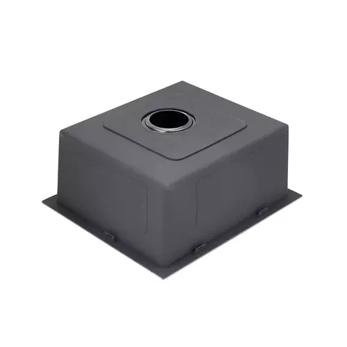 Zdjęcie produktu Zlewozmywak stalowy Vivi inox podwieszany jednokomorowy 47 x 45 cm 11