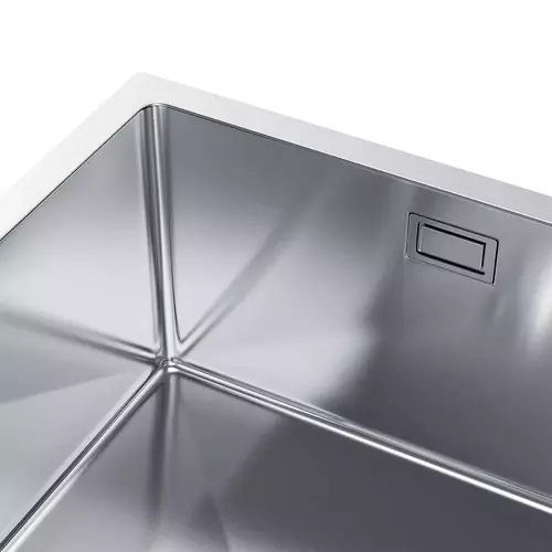 Zdjęcie produktu Zlewozmywak stalowy Vivi inox podwieszany jednokomorowy 47 x 45 cm 8