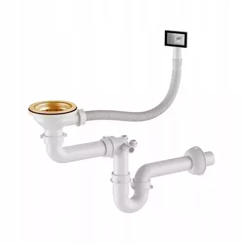 Zdjęcie produktu Zlewozmywak stalowy Doris gold złoty jednokomorowy 55x45 cm 5