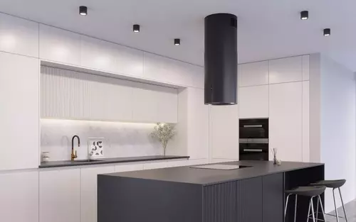 Zdjęcie produktu Okap kominowy wyspowy do wyspy Maan ELBA 2 39 czarny 8