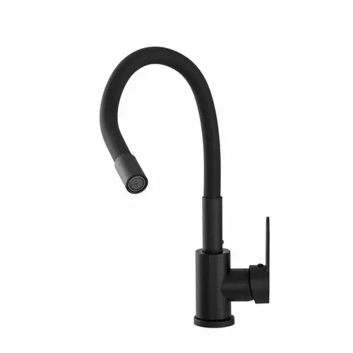 Zdjęcie produktu Bateria kuchenna zlewozmywakowa elastyczna giętka Flow Flex total black 3